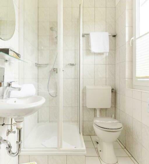 غرفة فردية مزودة بتراس, Pension Louisa