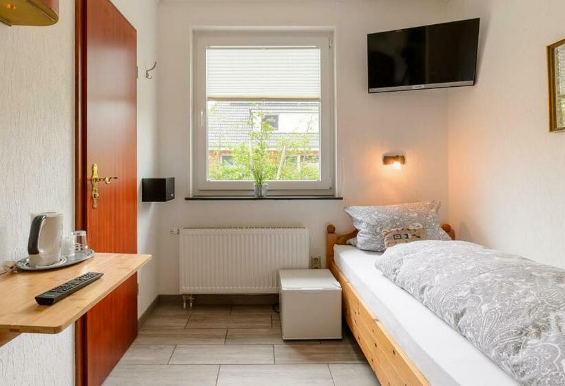 غرفة فردية مزودة بتراس, Pension Louisa