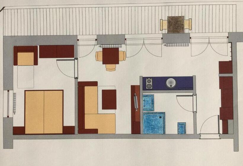 침실 1개 아파트, Apartman Panorama 805