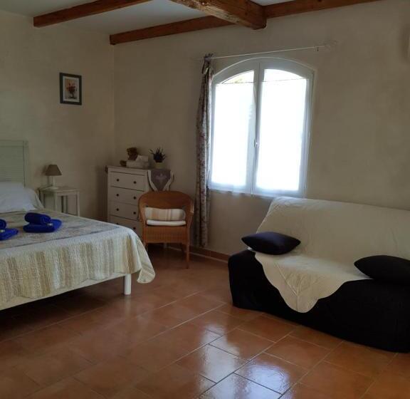 اتاق استاندارد با تراس, Mas Clement   Chambre Et Table D Hôtes