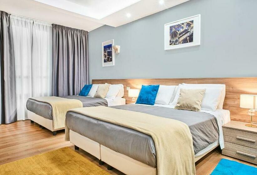 اتاق کلاسیک چهارنفره, Firenze Rooms Cathedral B&b