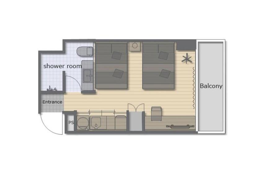 חדר סופריור נוף לעיר, さくらや