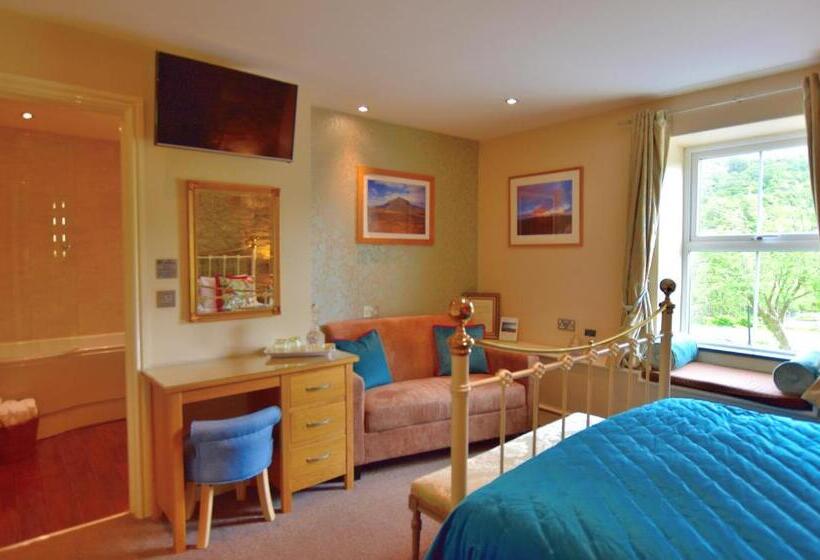 山の見えるスーペリアルーム, Bryn Tyrch Rooms