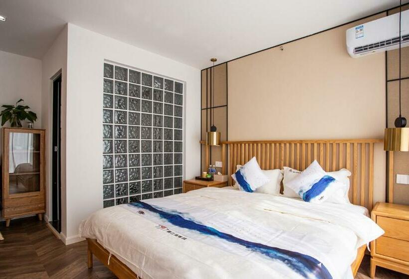 Стандартный Номер Кровать Кинг, 同里泊·晓烟河景民宿