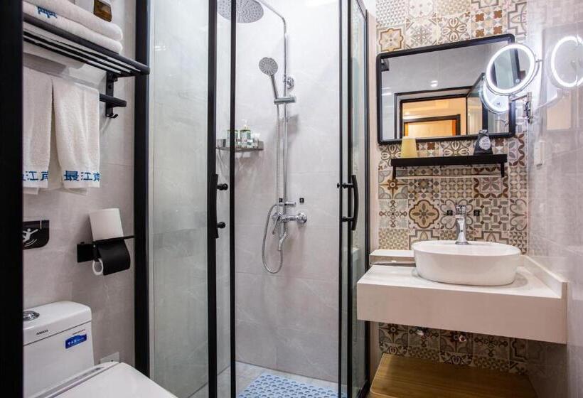 Одноместный Номер Basic, 同里泊·晓烟河景民宿