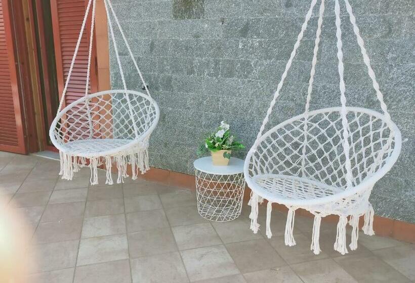 غرفة سوبيريور مزوَّدة بتراس, B&b Iolì Vesuvio