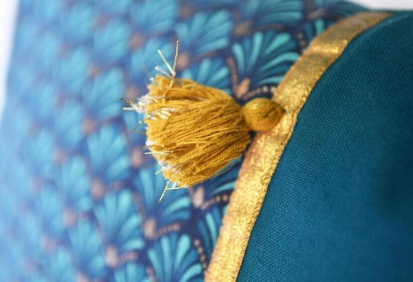 חדר לארבעה סטנדרטי עם נוף לגינה, Les Bergeronnettes   Chambres D Hôtes Bergerac