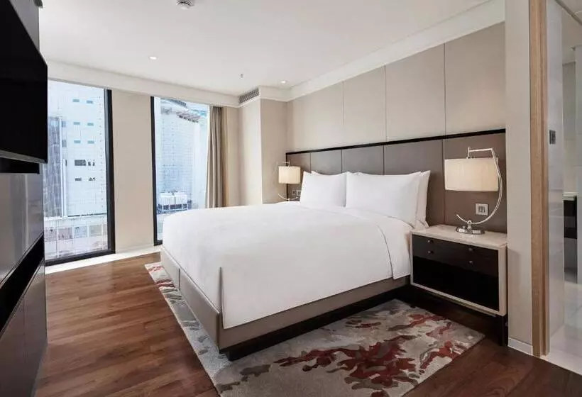 キングサイズベッドのデラックススイート, Jw Marriott Dongdaemun Square Seoul