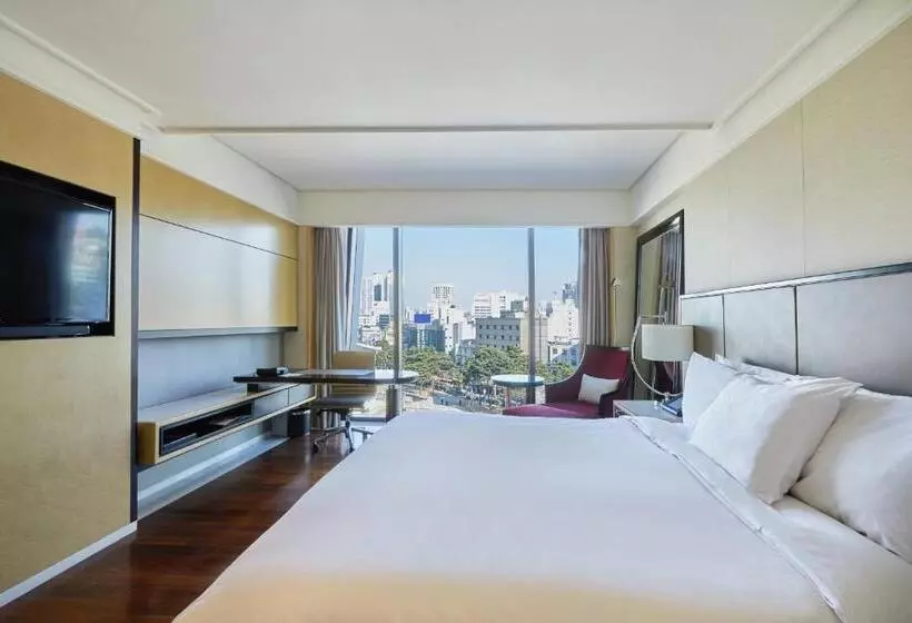 キングサイズベッドのデラックスルーム, Jw Marriott Dongdaemun Square Seoul