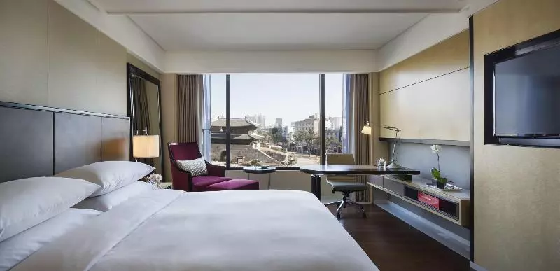 キングサイズベッドのデラックスルーム, Jw Marriott Dongdaemun Square Seoul