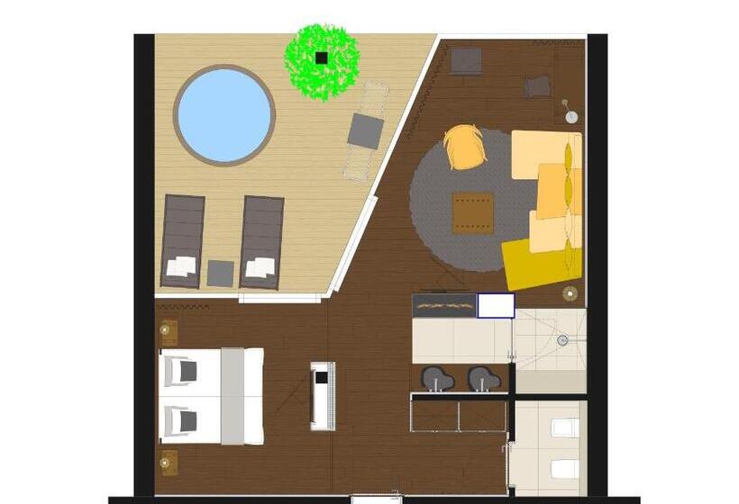 ペントハウススイート, Rosengarten