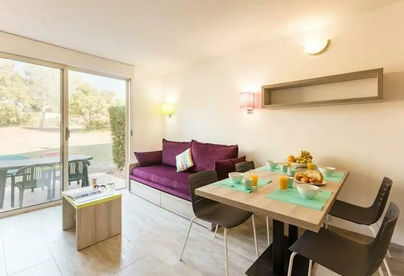 １ベッドルームエコノミーアパートメント, Résidence Pierre & Vacances La Corniche D Or
