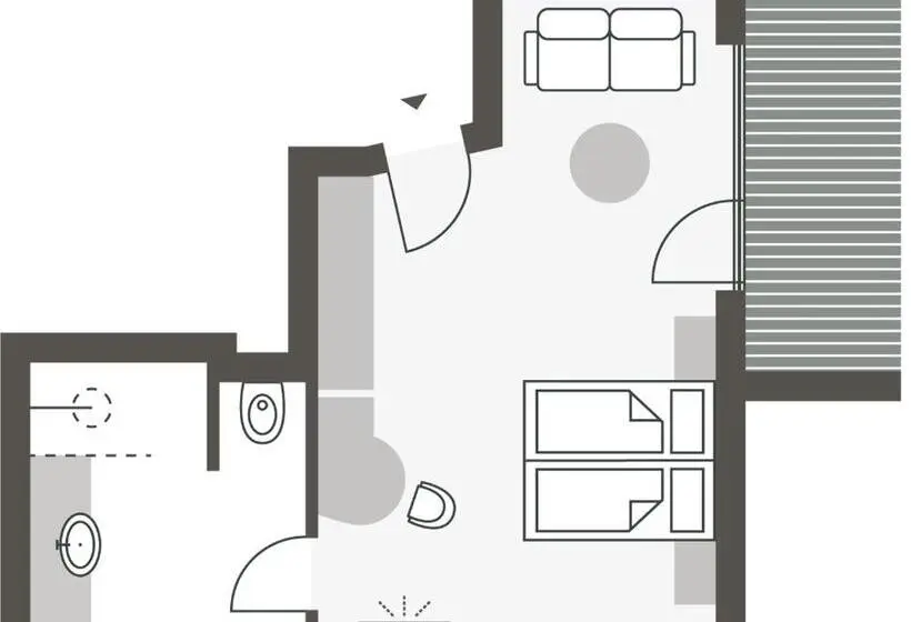 スタンダードルーム, Landhaus Sammer