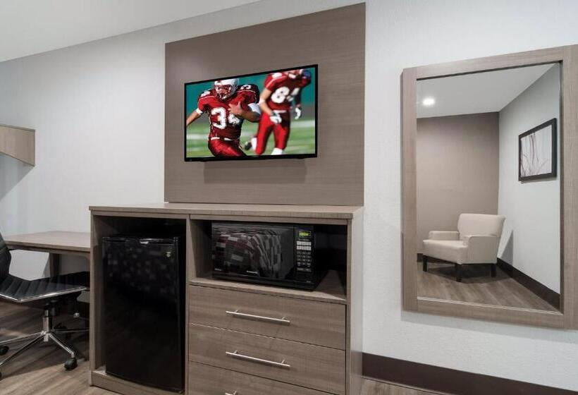 חדר דחוקס עם מיטת קינג, Red Roof Inn Rocky Mount   Battleboro