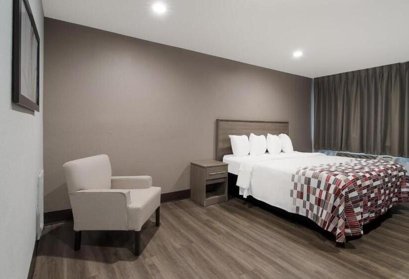 חדר דחוקס עם מיטת קינג, Red Roof Inn Rocky Mount   Battleboro