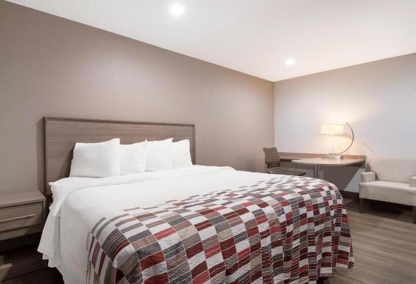 חדר סופריור עם מיטת קינג, Red Roof Inn Rocky Mount   Battleboro