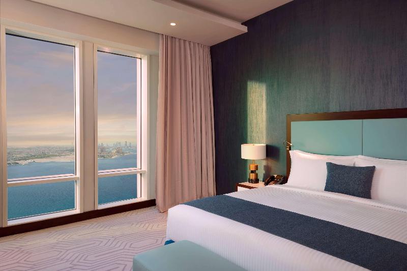 3 Bedroom Apartment Sea View, Wyndham Grand Doha West Bay Beach