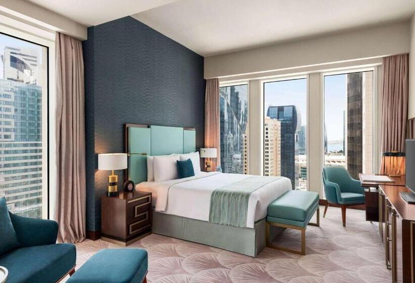 اتاق سوپریور با تخت بزرگ, Wyndham Grand Doha West Bay Beach