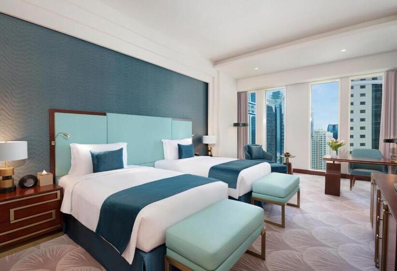 اتاق سوپریور با چشم‌انداز شهر, Wyndham Grand Doha West Bay Beach