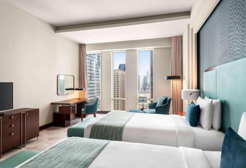 اتاق سوپریور با چشم‌انداز شهر, Wyndham Grand Doha West Bay Beach