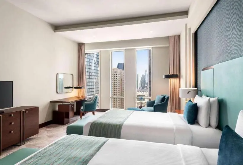 اتاق سوپریور با چشم‌انداز شهر, Wyndham Grand Doha West Bay Beach