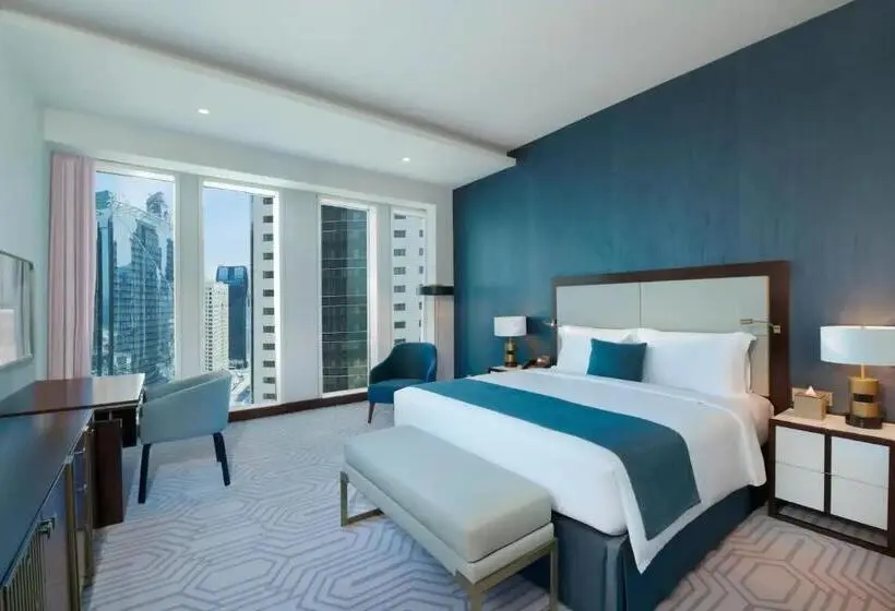 1 Bedroom Apartment City View, Wyndham Grand Doha West Bay Beach