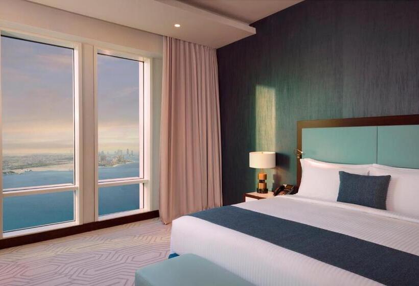 آپارتمان 1 خوابه با چشم‌انداز دریا, Wyndham Grand Doha West Bay Beach