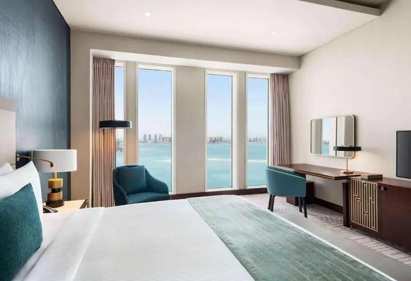 آپارتمان 1 خوابه با چشم‌انداز دریا, Wyndham Grand Doha West Bay Beach