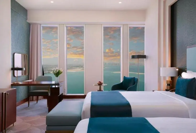 آپارتمان 3 خوابه با چشم‌انداز دریا, Wyndham Grand Doha West Bay Beach