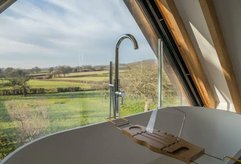 キングサイズベッドのデラックスルーム, Hurst Farm B&b