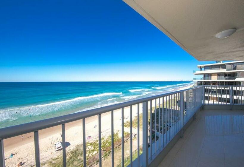 침실 3개 바다 전망 아파트, Beachside Tower Apartments