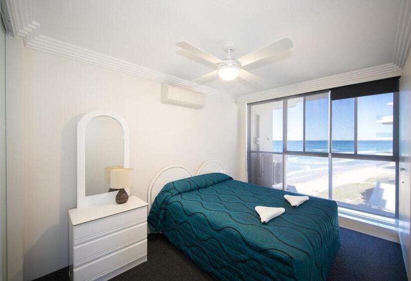 침실 3개 바다 전망 아파트, Beachside Tower Apartments