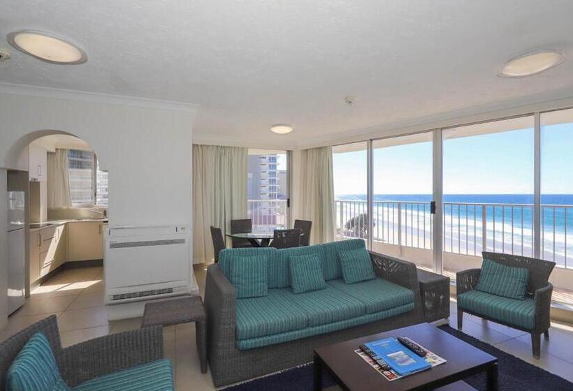 침실 1개 디럭스 아파트, Beachside Tower Apartments