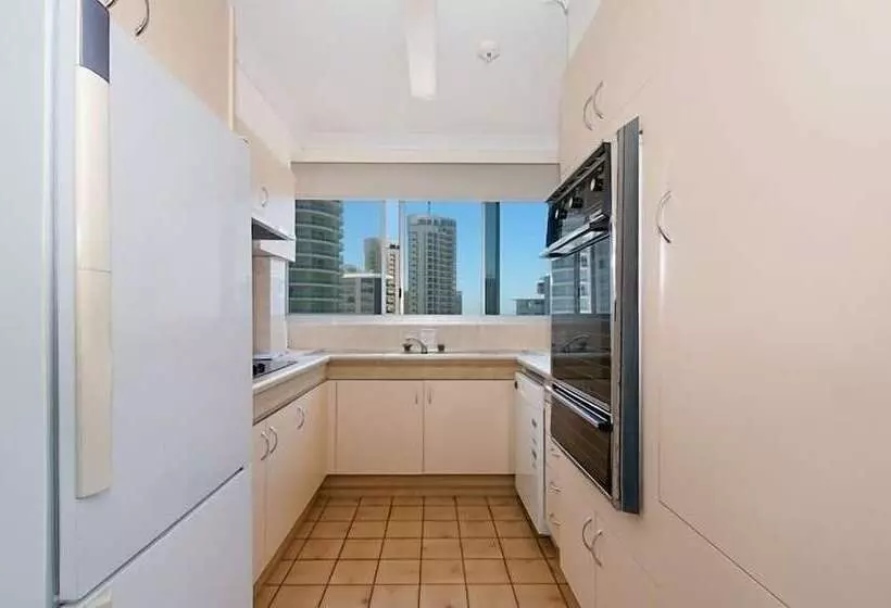 1階の1ベッドルームアパートメント, Beachside Tower Apartments