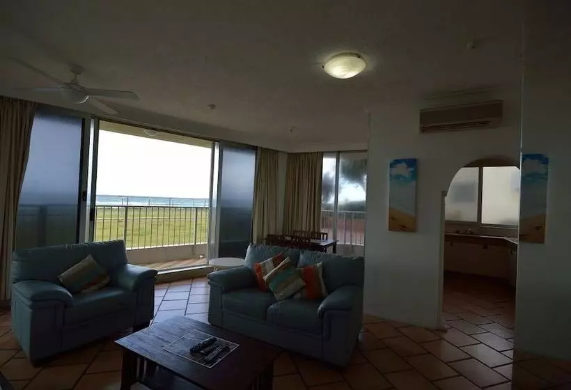 1階の1ベッドルームアパートメント, Beachside Tower Apartments