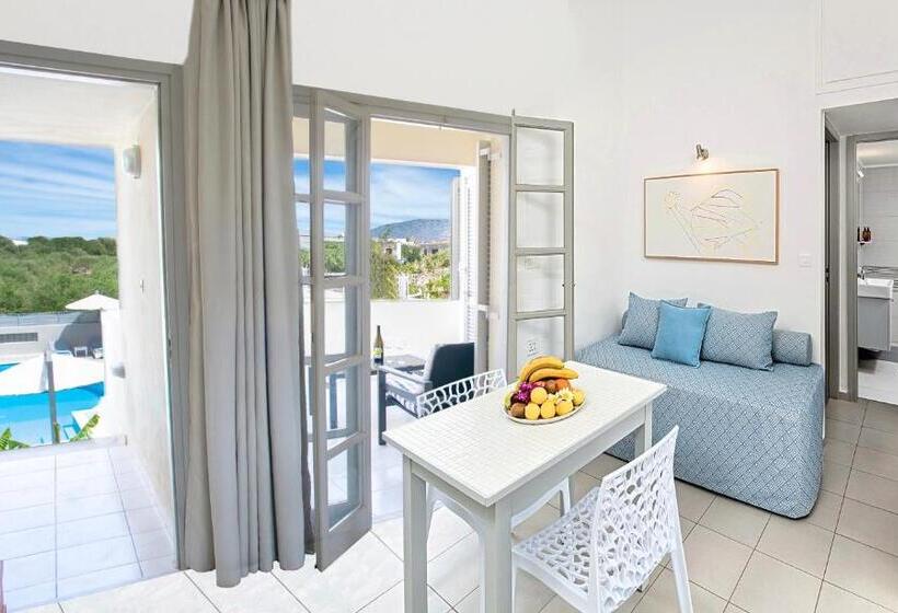 Люкс Вид на Сад, Elounda Garden Suites Heated Pool