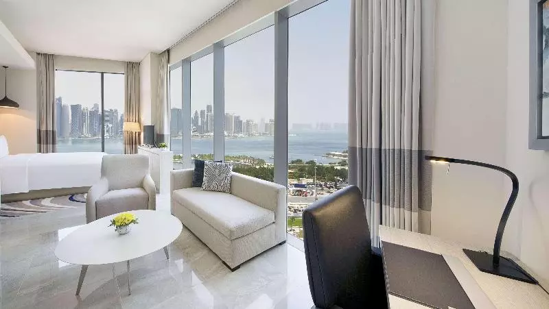 استودیو استاندارد با تخت کینگ, Doubletree By Hilton Hotel Doha Old Town