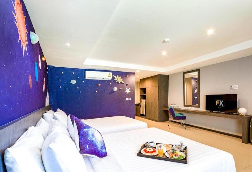 家庭房带泳池, Fx Hotel Pattaya