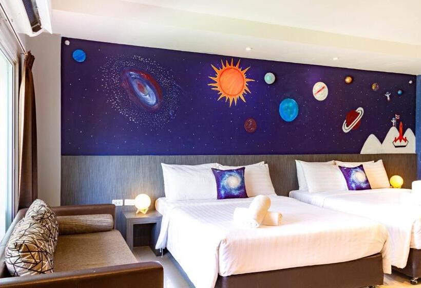 家庭房带泳池, Fx Hotel Pattaya