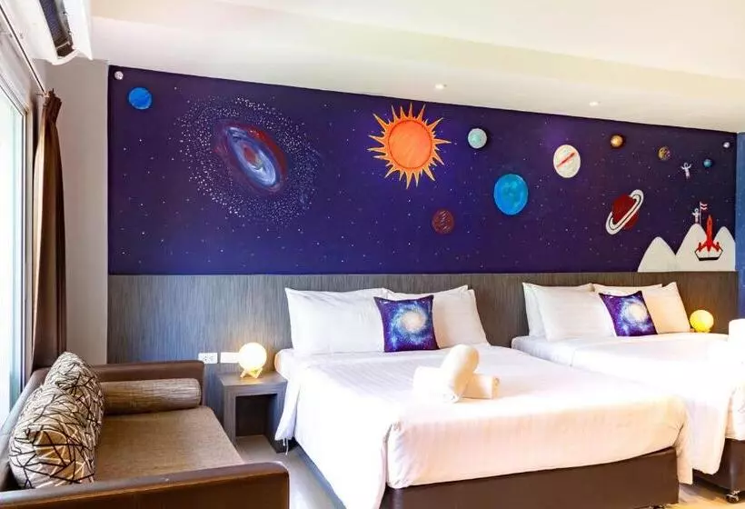 プールビューファミリールーム, Fx Hotel Pattaya