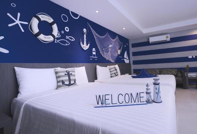 家庭房带泳池, Fx Hotel Pattaya