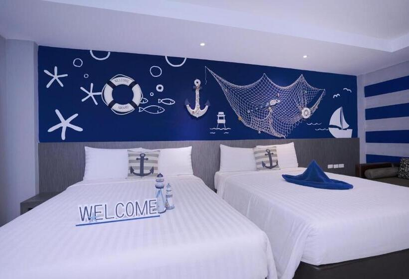 家庭房带泳池, Fx Hotel Pattaya