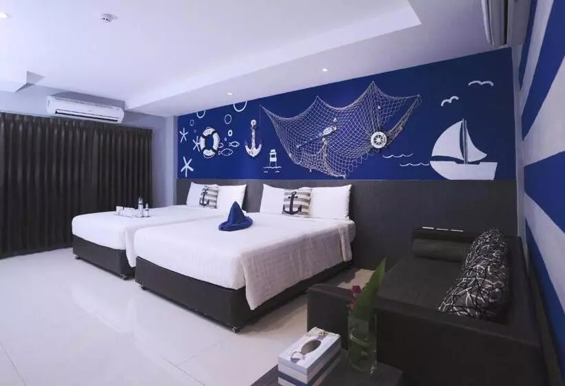 プールビューファミリールーム, Fx Hotel Pattaya