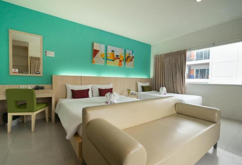 Трехместный Номер Премиум, Fx Hotel Pattaya