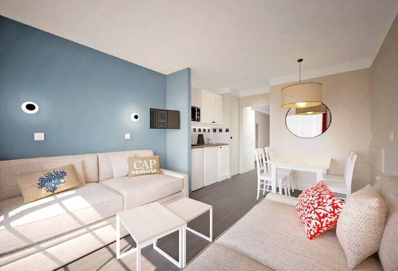 דירת 2 חדרים נוף לים, Residence Pierre & Vacances Cap Marine