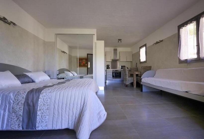 ガーデンビューのスタンダードワンルーム, Résidence & Hôtel Aria Marina