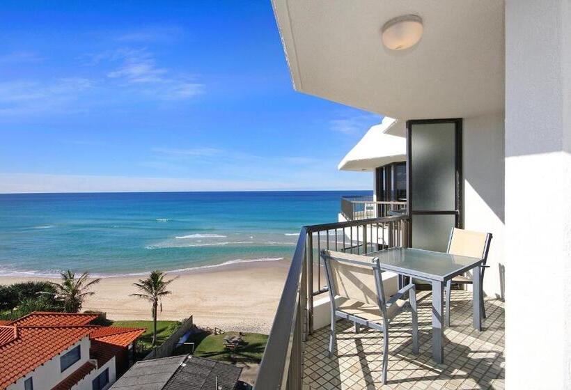 침실 2개 바다 전망 아파트, Spindrift On The Beach   Absolute Beachfront