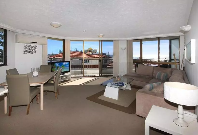 ２ベッドルームアパートメント, Spindrift On The Beach   Absolute Beachfront