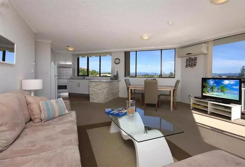 ２ベッドルームアパートメント, Spindrift On The Beach   Absolute Beachfront