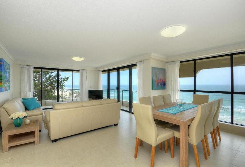 Апартаменты 3 Спальни, Spindrift On The Beach Absolute Beachfront